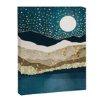 Starlit Mountain Lake Canvas Print Gallery Image 8