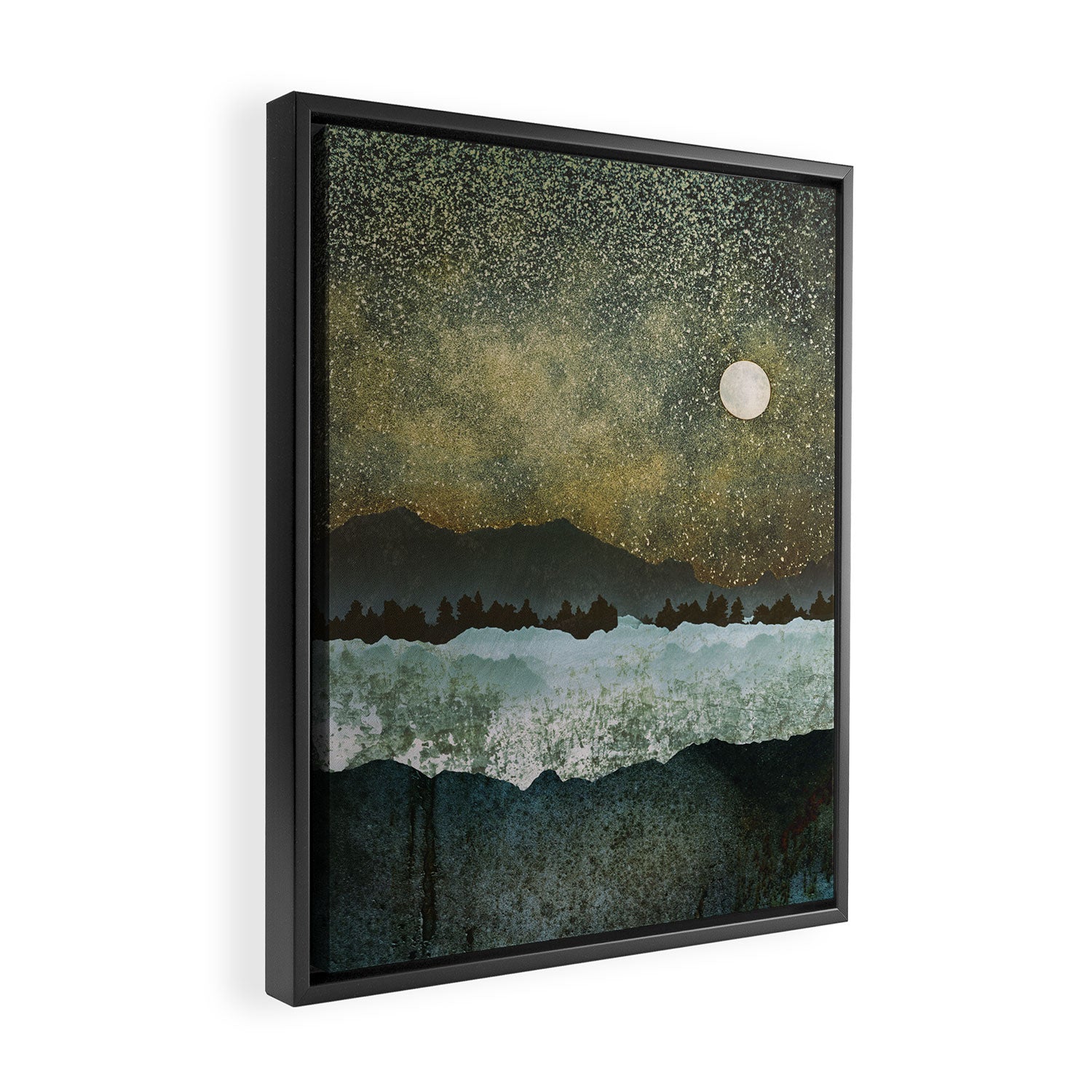 Stars Framed Canvas Print Gallery Image 2