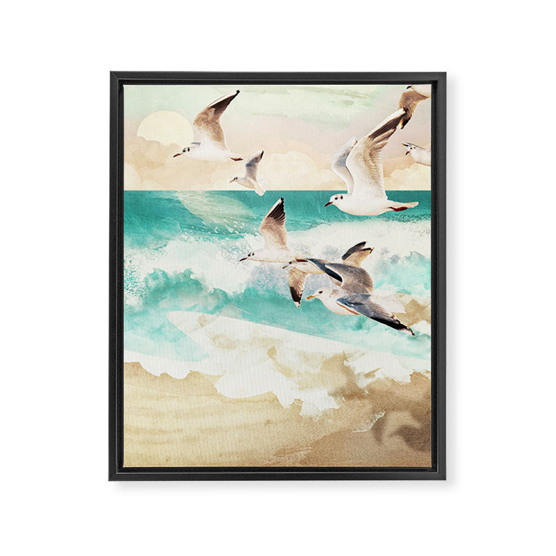 Summer Flight Framed Canvas Print Gallery Image 8