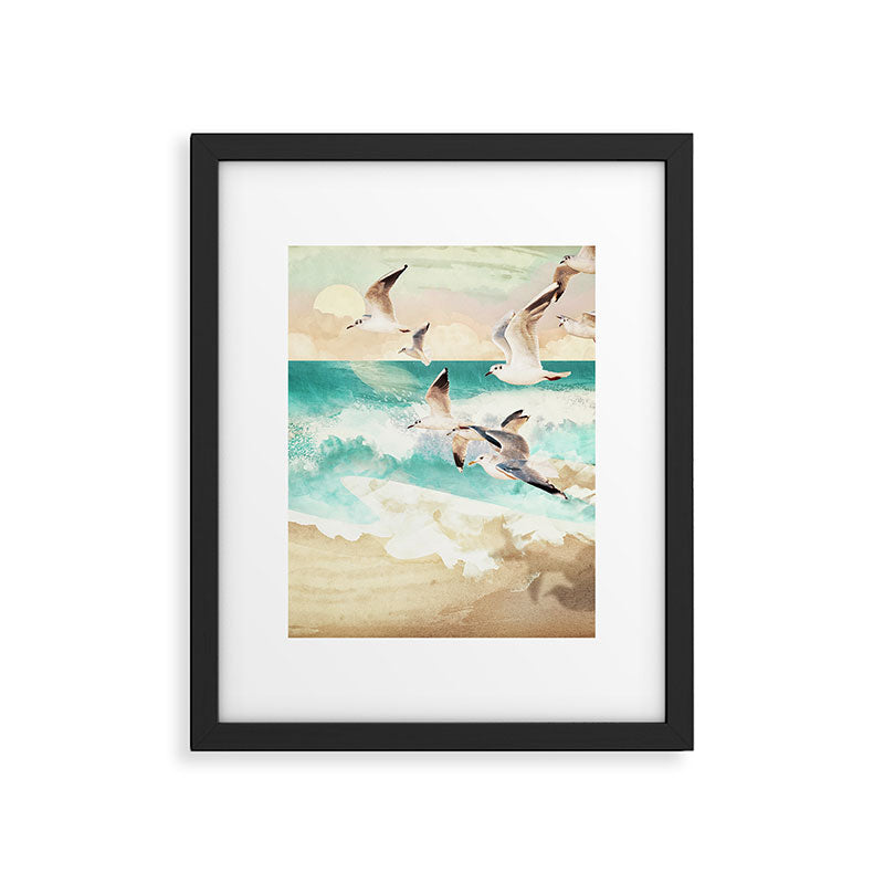 Summer Flight Framed Art Print Gallery Image 6