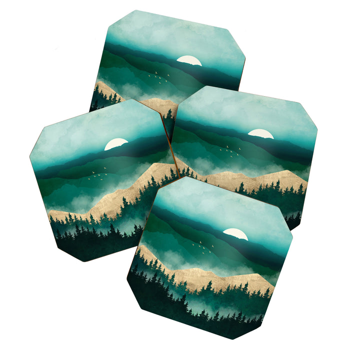 Summer Forest Mist Coaster Gallery Image 1