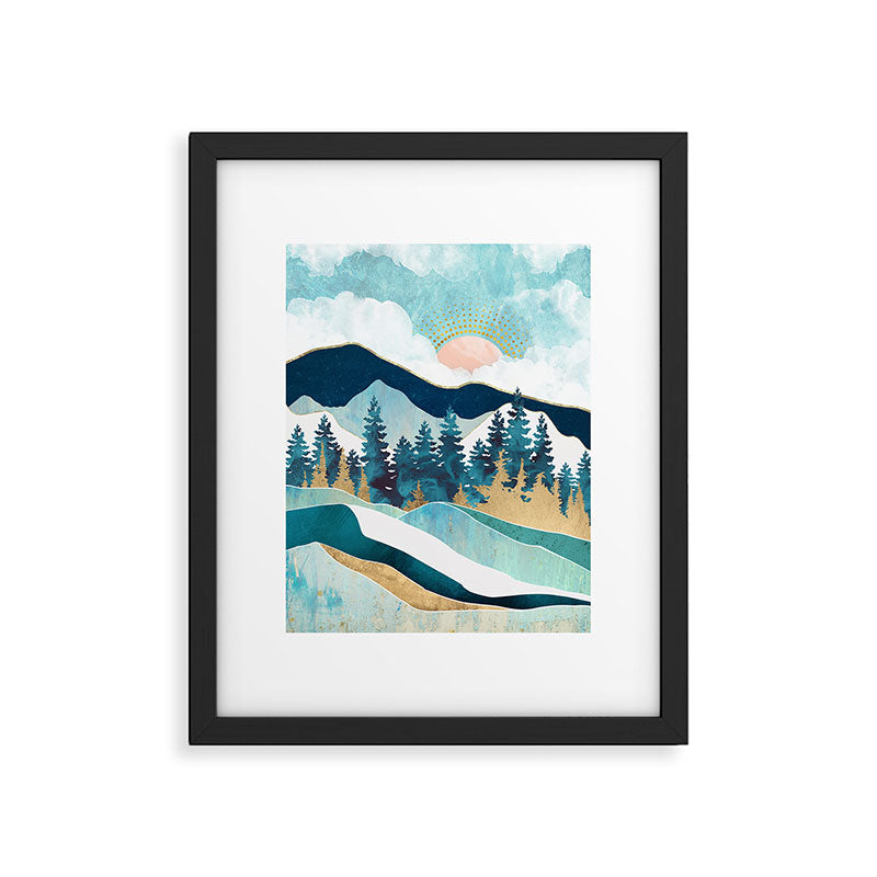 Summer Forest Framed Art Print Gallery Image 4