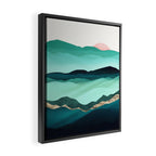Summer Hills Framed Canvas Print Gallery Image 2