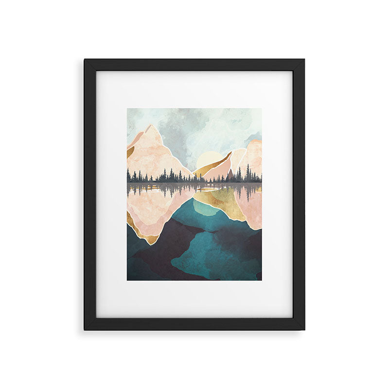 Summer Reflection Framed Art Print Gallery Image 6