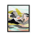Summer River Framed Canvas Print Gallery Image 8