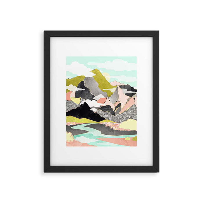 Summer River Framed Art Print Gallery Image 1
