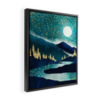 Summer Stars Framed Canvas Print Gallery Image 2