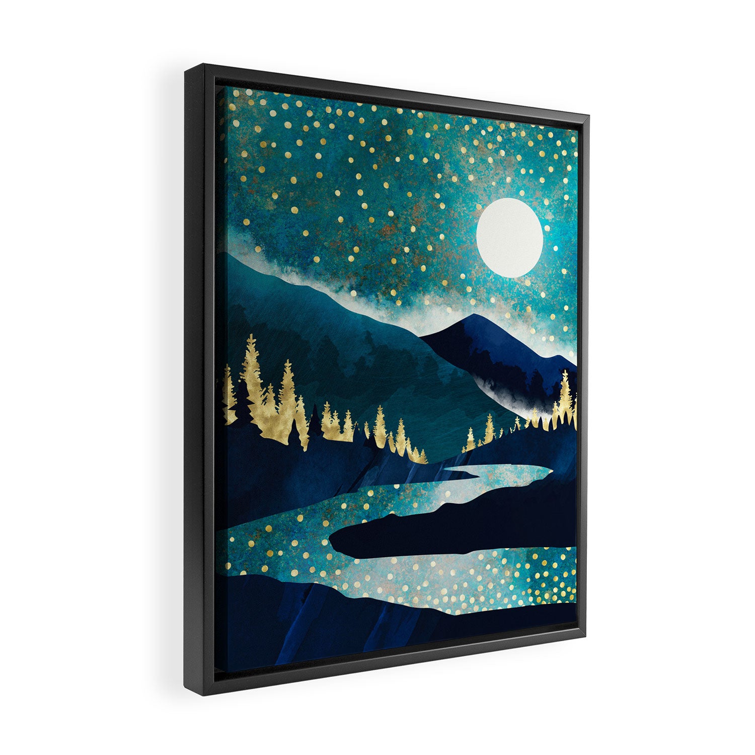 Summer Stars Framed Canvas Print Gallery Image 2