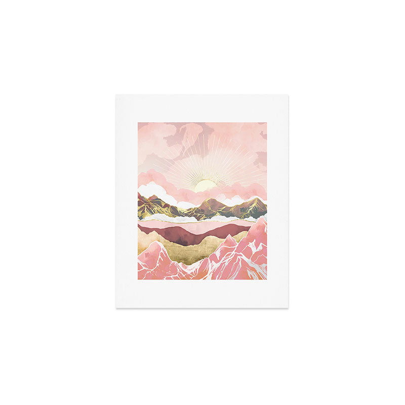 Summer Sunrise Art Print Gallery Image 1