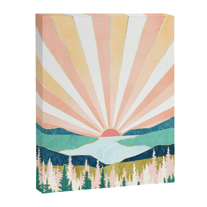 Summer Sunset Canvas Print Gallery Image 1