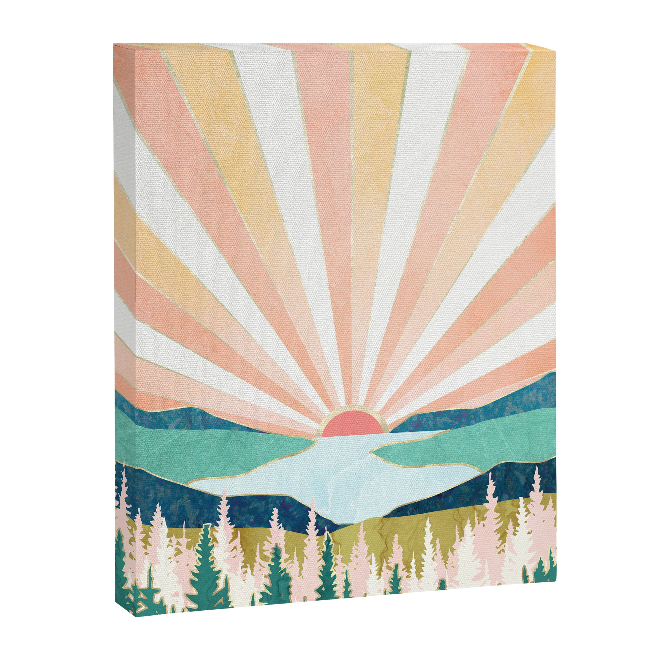 Summer Sunset Canvas Print Gallery Image 8