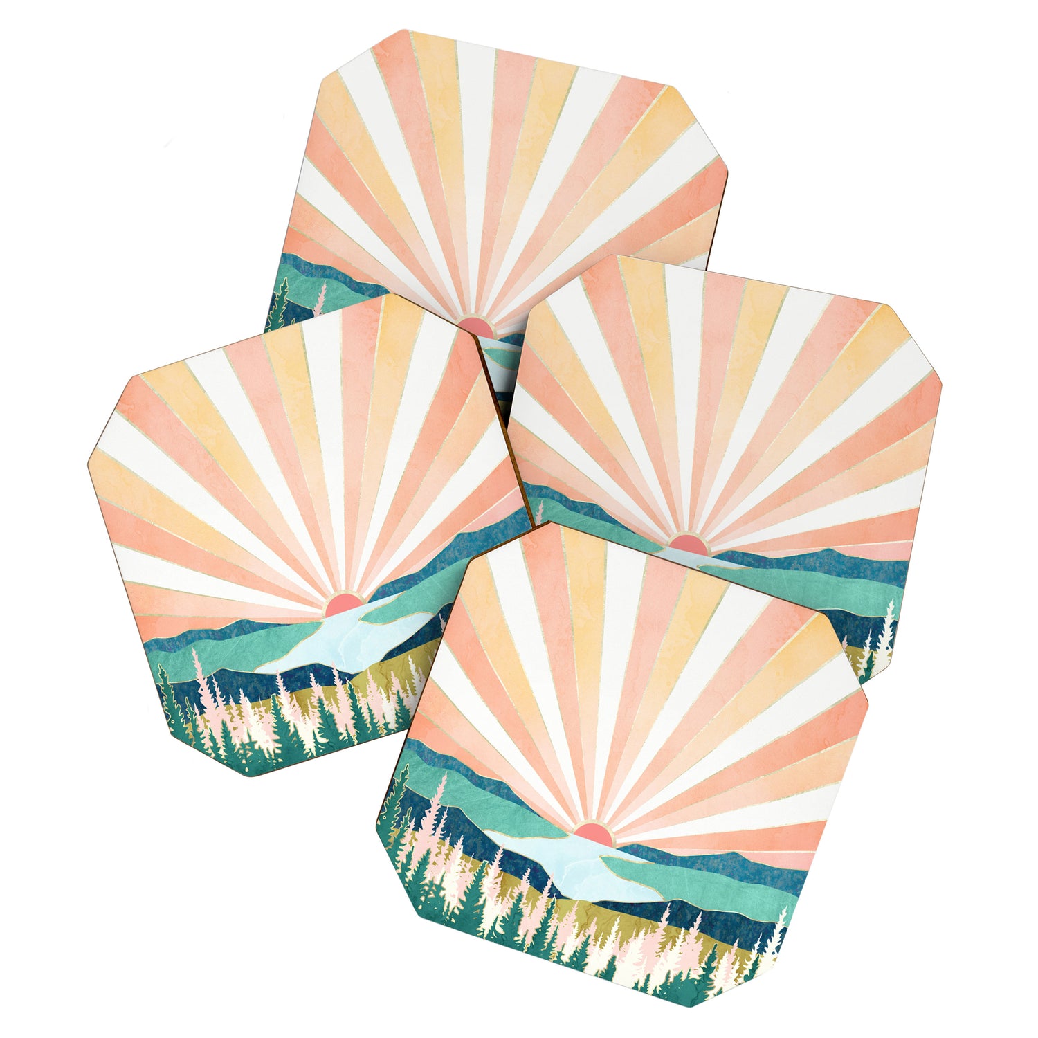 Summer Sunset Coaster Gallery Image 1