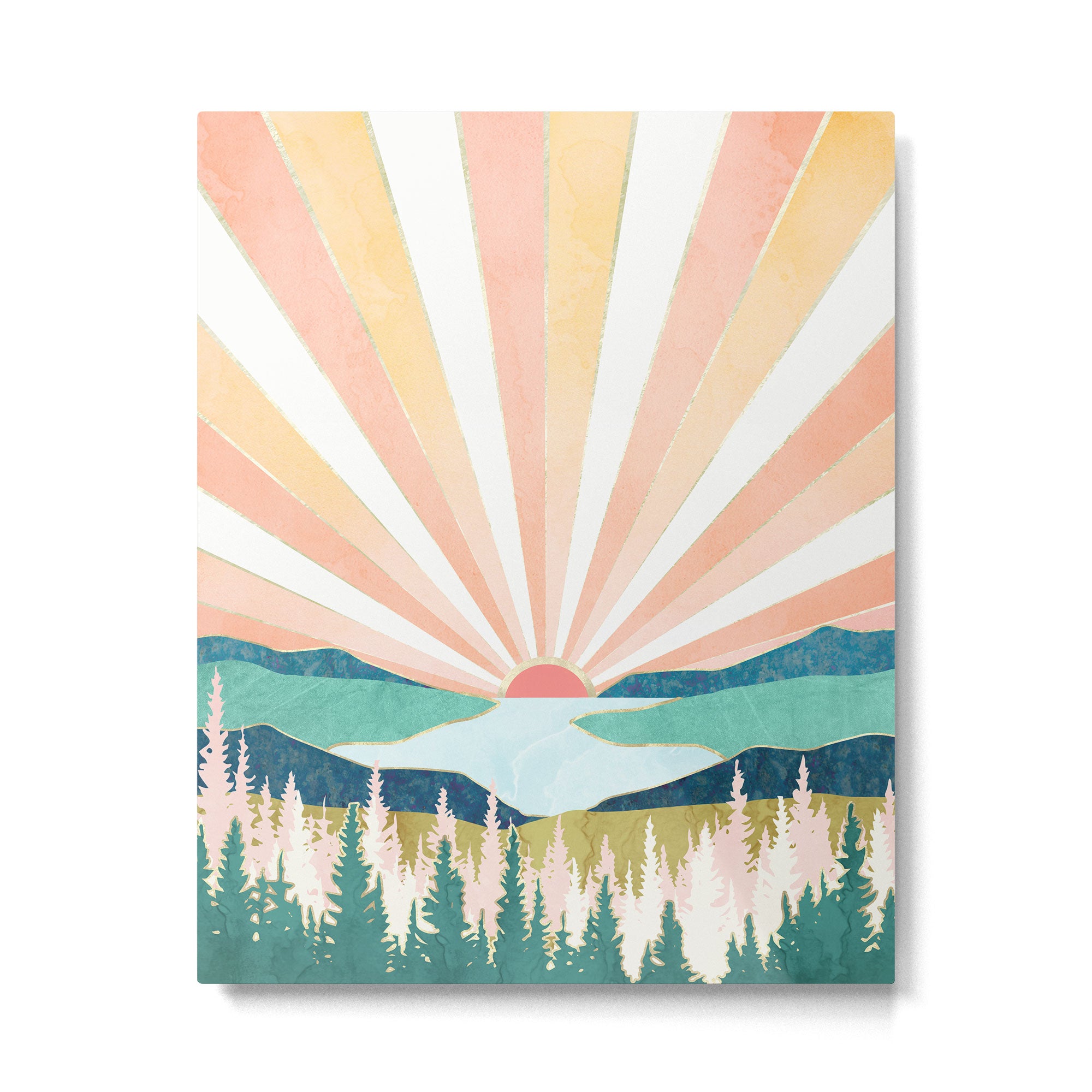 Summer Sunset Metal Print Gallery Image 6