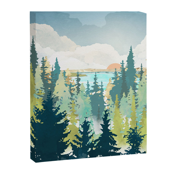 Summer View Canvas Print Gallery Image 1