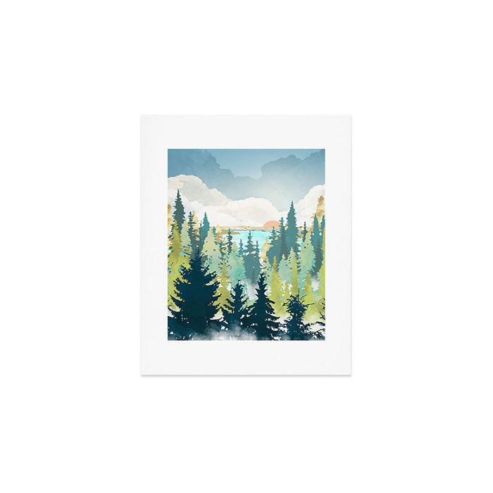Summer View Art Print Gallery Image 1