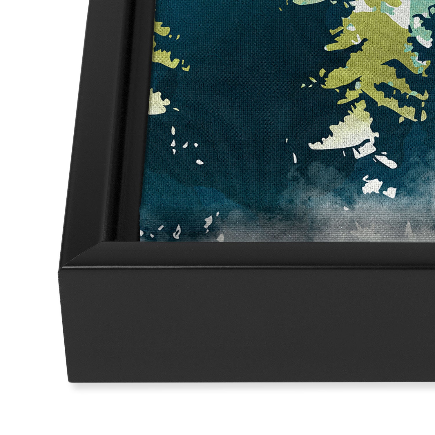 Summer View Framed Canvas Print Gallery Image 3