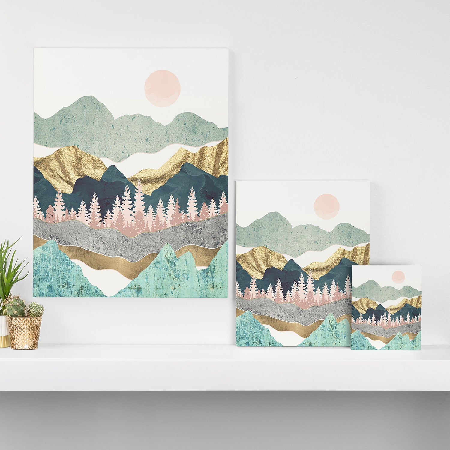 Summer Vista Canvas Print Gallery Image 3