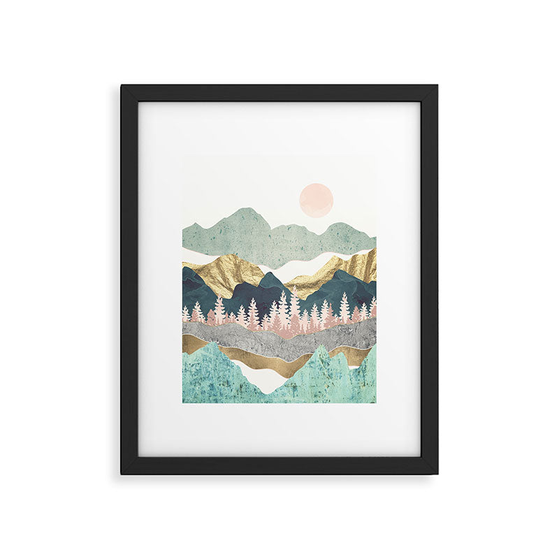 Summer Vista Framed Art Print Gallery Image 4
