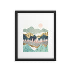 Summer Vista Framed Art Print Gallery Image 4