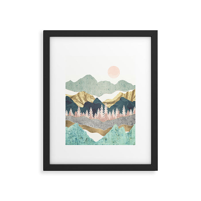 Summer Vista Framed Art Print Gallery Image 1