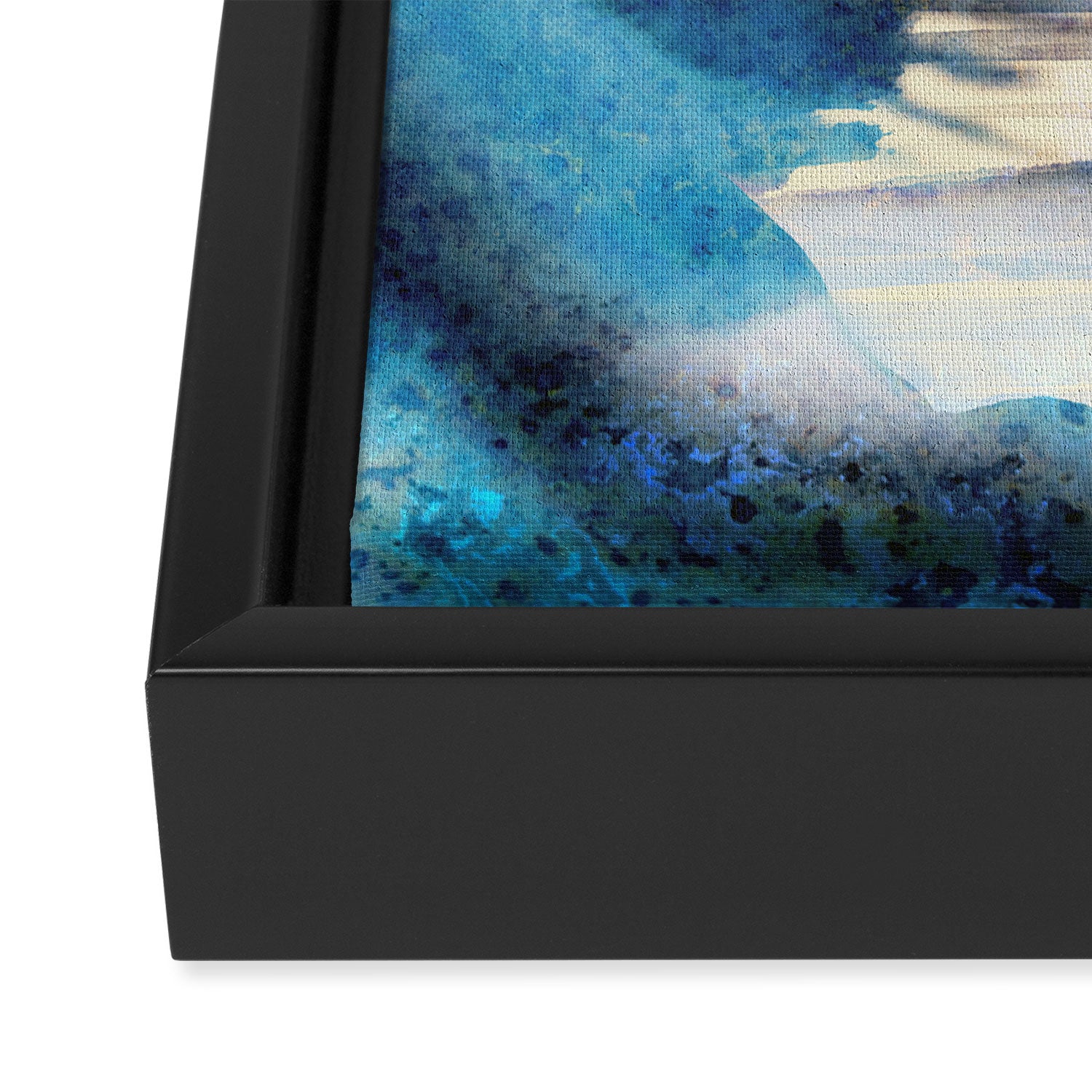 Sunrise Framed Canvas Print Gallery Image 3