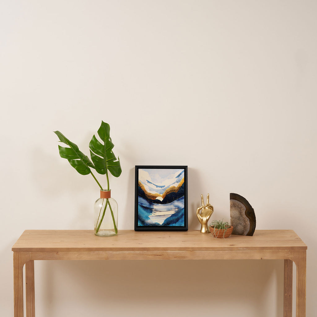 Sunrise Framed Canvas Print Gallery Image 4