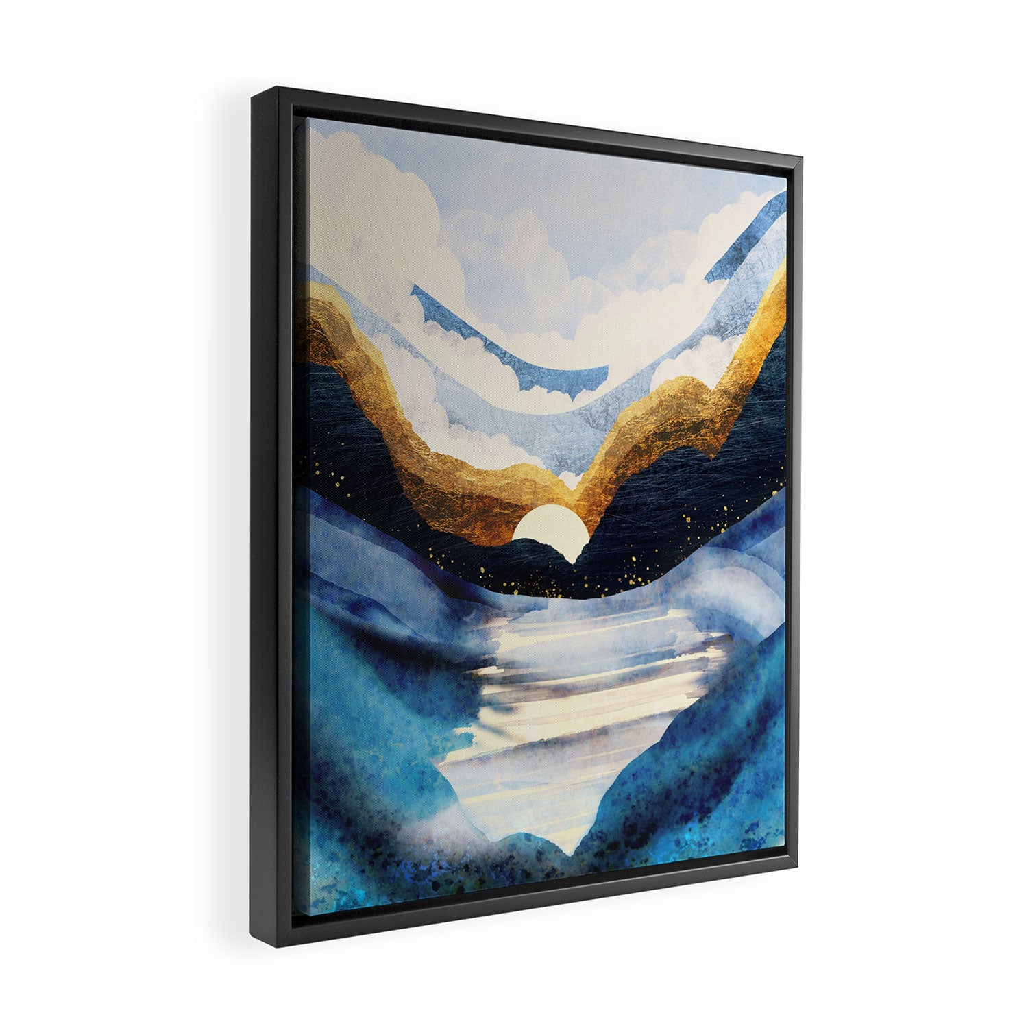 Sunrise Framed Canvas Print Gallery Image 2