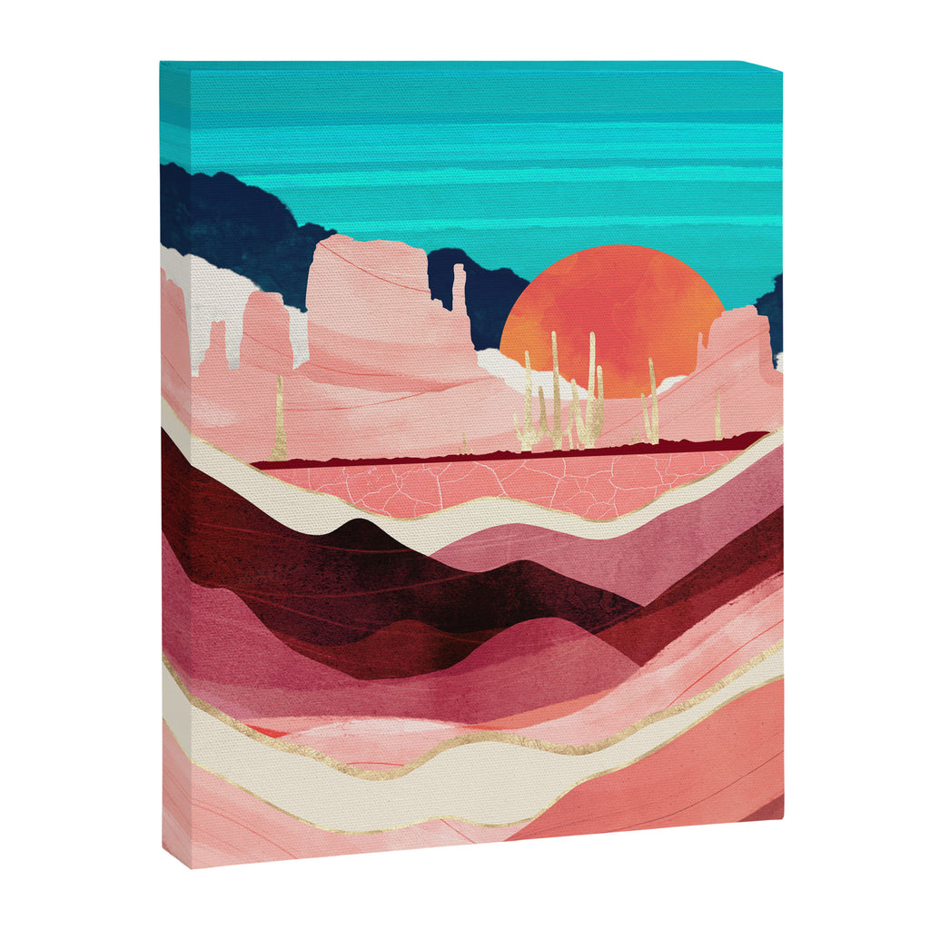 Sunset Desert Canvas Print Gallery Image 8