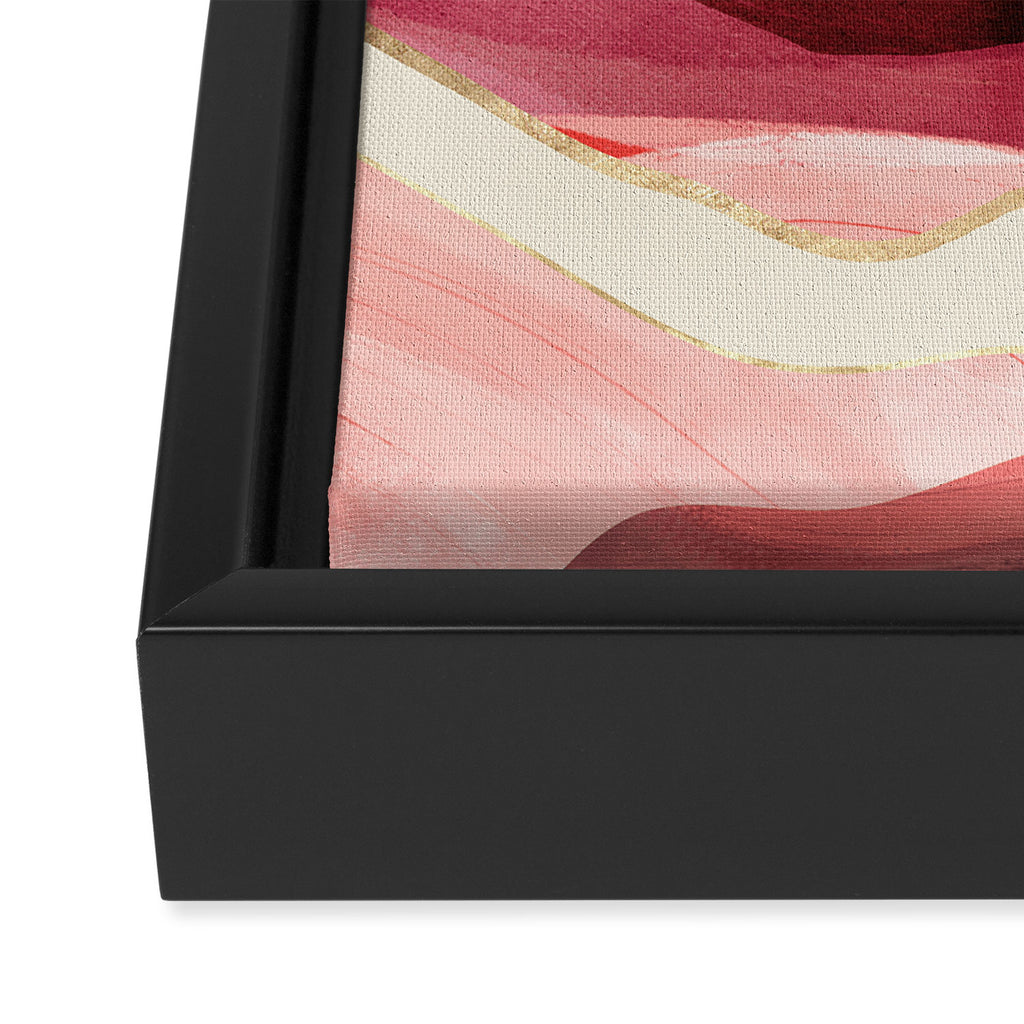 Sunset Desert Framed Canvas Print Gallery Image 3