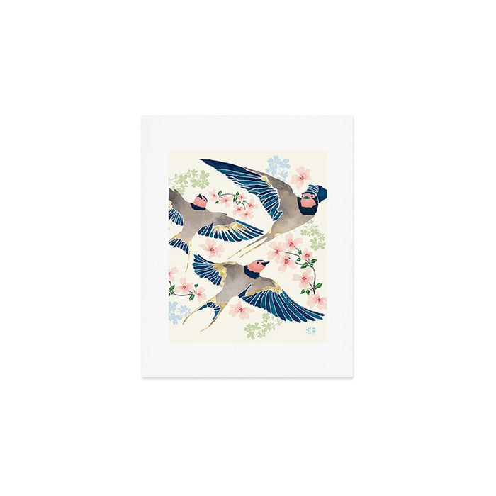 Swallows New Beginning II Art Print Gallery Image 1