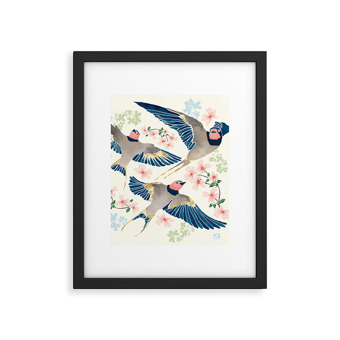 Swallows New Beginning II Framed Art Print Gallery Image 1
