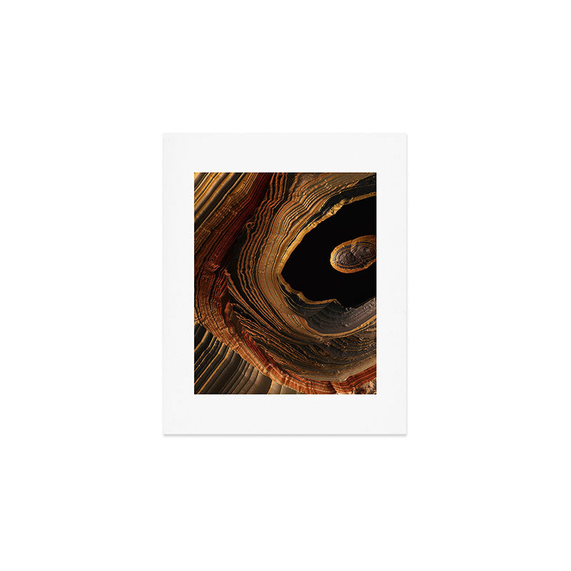 Tiger's Eye Canyon Art Print Gallery Image 1
