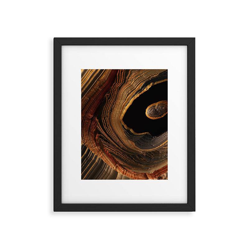 Tiger's Eye Canyon Framed Art Print Gallery Image 4