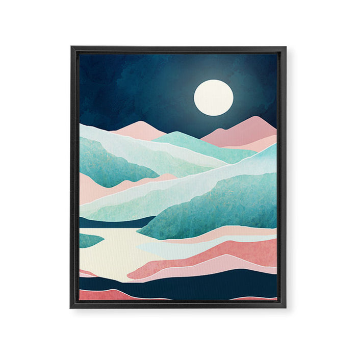 Tranquil Vista Framed Canvas Print Gallery Image 1