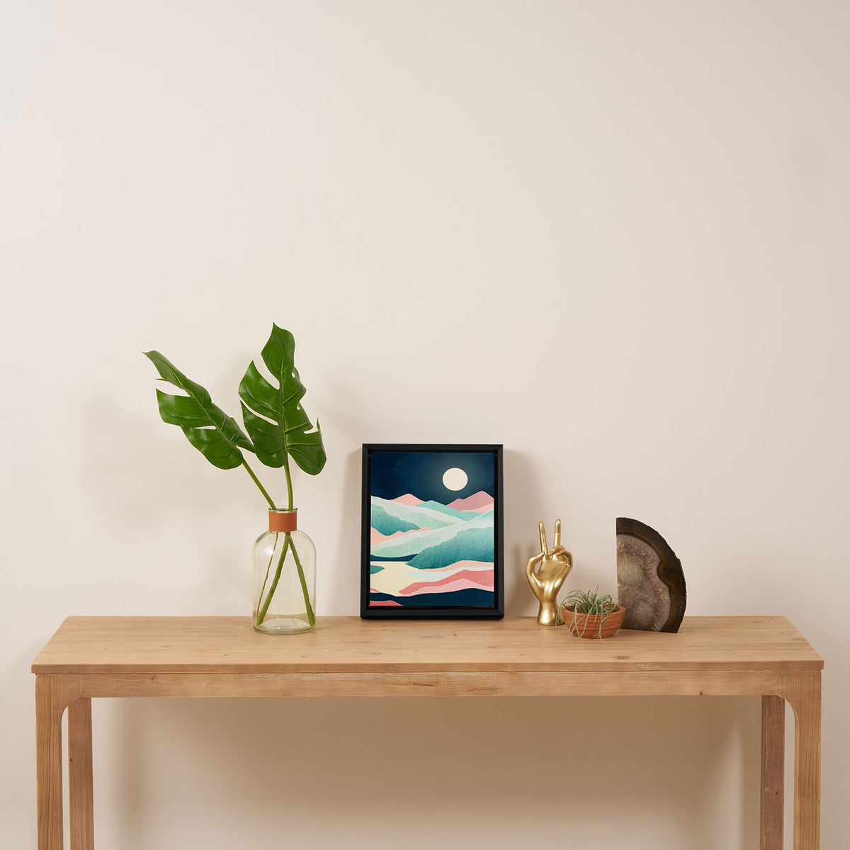 Tranquil Vista Framed Canvas Print Gallery Image 4