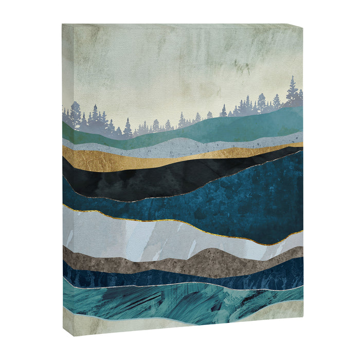 Turquoise Hills Canvas Print Gallery Image 1