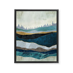 Turquoise Hills Framed Canvas Print Gallery Image 8