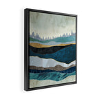 Turquoise Hills Framed Canvas Print Gallery Image 2