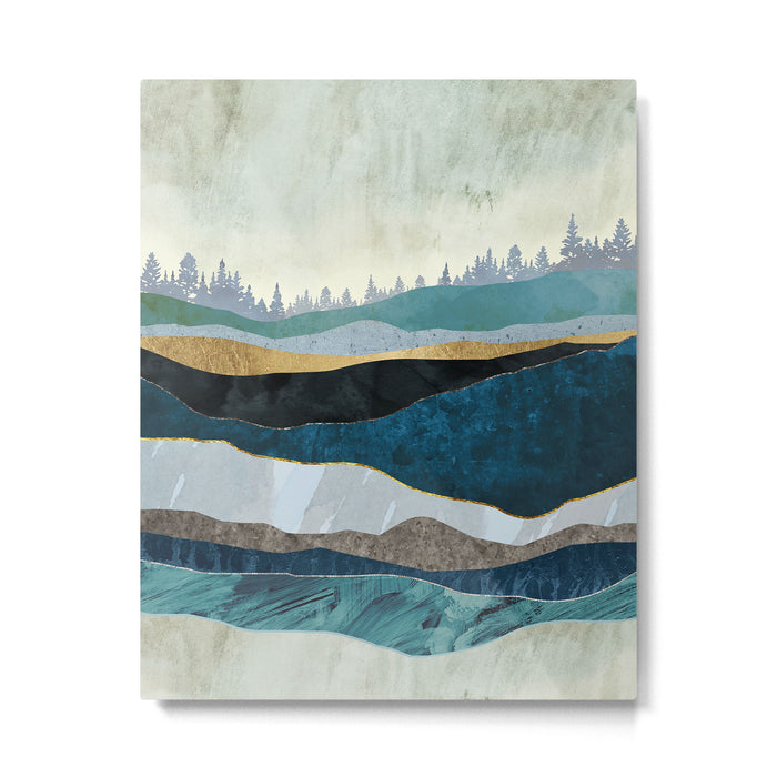 Turquoise Hills Metal Print Gallery Image 1