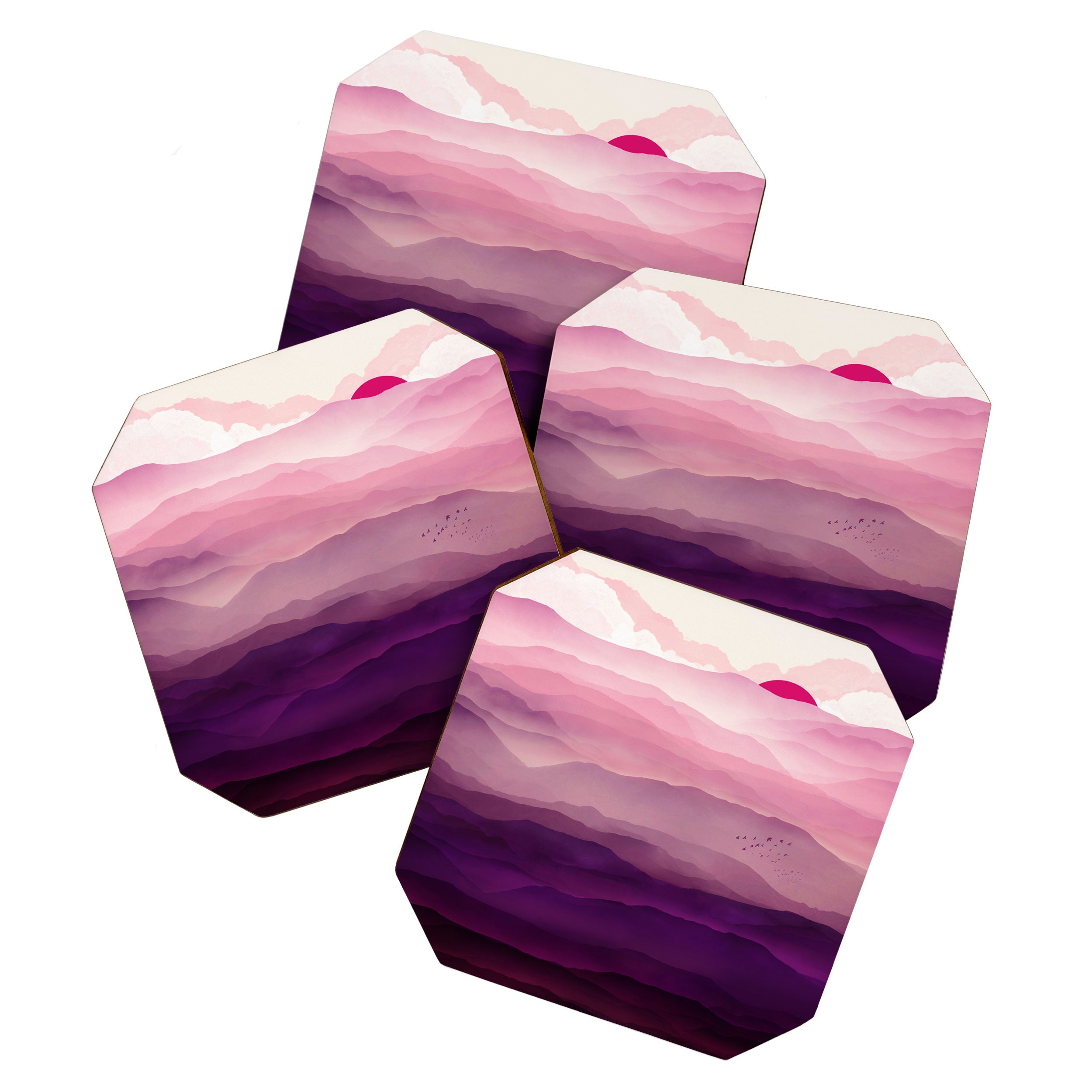 Ultra Violet Day Coaster Gallery Image 1