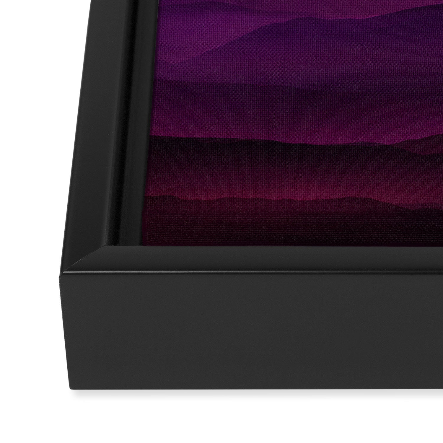 Ultra Violet Day Framed Canvas Print Gallery Image 3