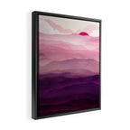 Ultra Violet Day Framed Canvas Print Gallery Image 2
