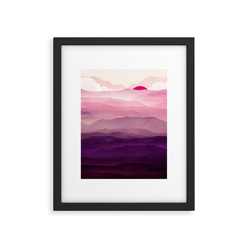 Ultra Violet Day Framed Art Print Gallery Image 6