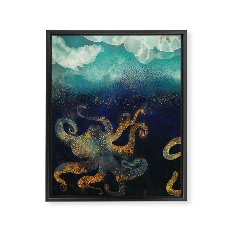 Underwater Dream II Framed Canvas Print Gallery Image 8