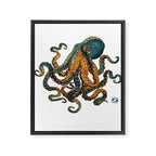 Underwater Dream IV-Custom Framed Canvas Print Gallery Image 8
