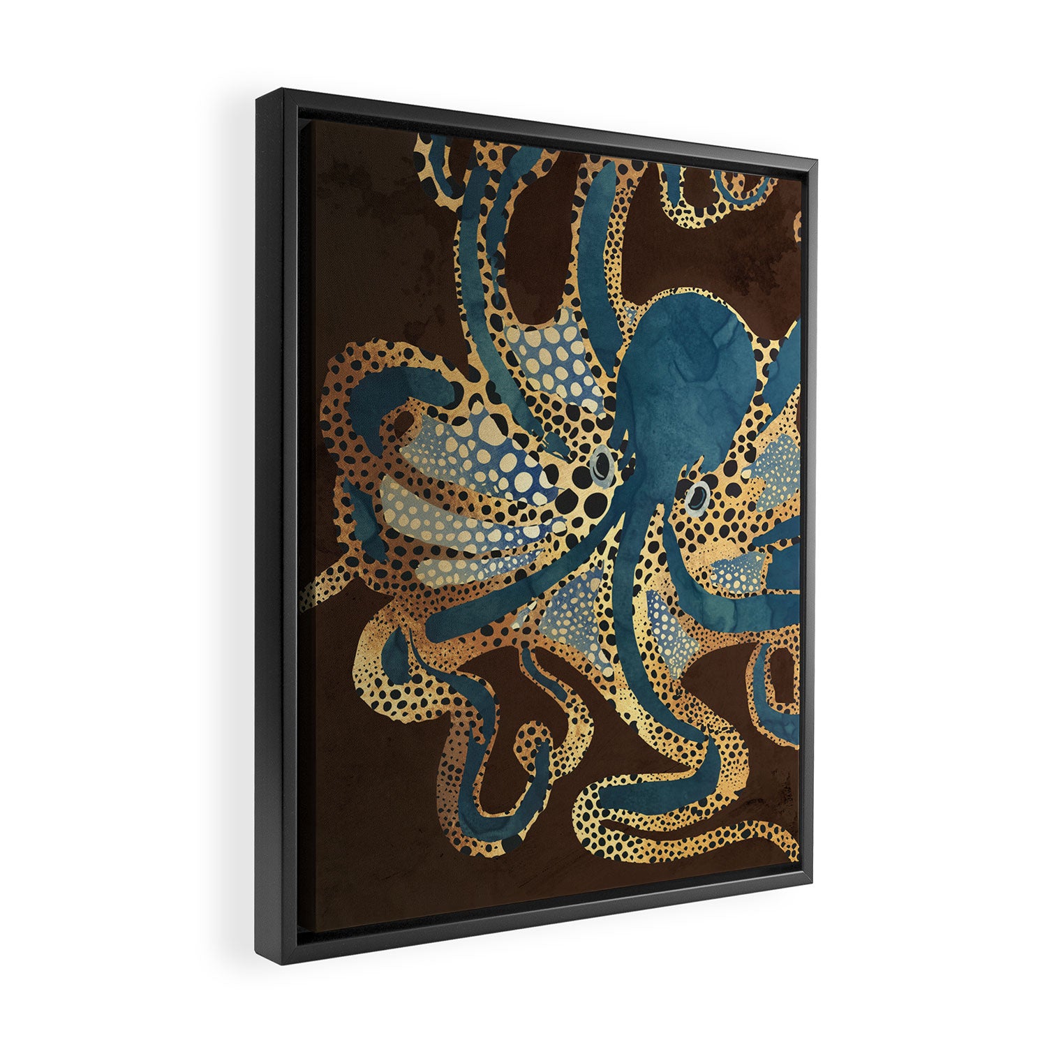 Underwater Dream VI - Custom Framed Canvas Print Gallery Image 2