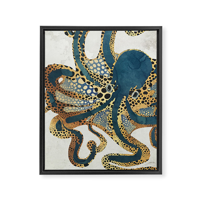 Underwater Dream VI - Vertical Framed Canvas Print Gallery Image 1