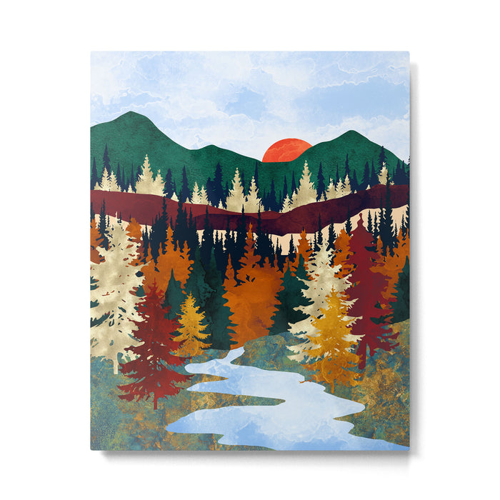 Valley Stream Metal Print Gallery Image 1