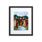 Valley Stream Framed Art Print Gallery Image 6