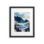 Valley Sunrise Framed Art Print Gallery Image 6